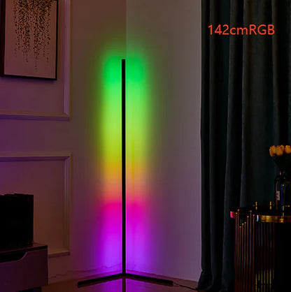 RGB LED Floor Lamp with Remote and Voice Control
